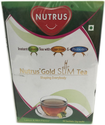 

Nutrus Gold Slim Tea Lemon Tea Bags(100 g, Box)