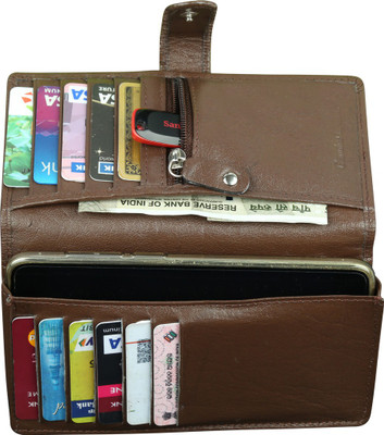

Style 98 Travel/Casual/Fashion 10 Card Holder(Set of 1, Brown)