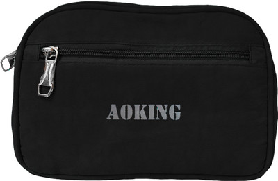 

AOKING Black Cosmetic and Travel Toiletry Kit(Black)