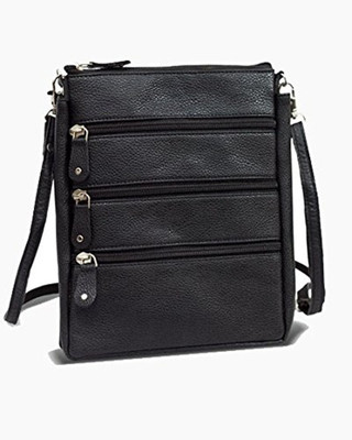 

elite trendz Men Black Genuine Leather Document Holder(4 Card Slots)