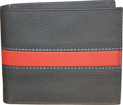 

Style 98 Men Black, Red Genuine Leather Wrist Wallet(6 Card Slots)