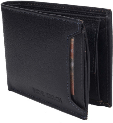 

Hidestitch Men Blue Genuine Leather Wallet(6 Card Slots), Blue -5