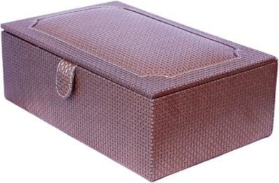 Y Store NYSE PU Leather Watch Box(Brown, Holds 8 Watches)   Watches  (Y Store)