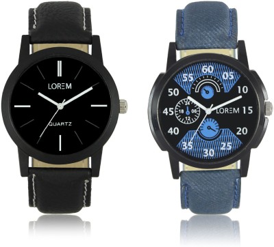 LOREM W06-2-5 New Stylish Best Designer Combo Hand Watch  - For Men   Watches  (LOREM)
