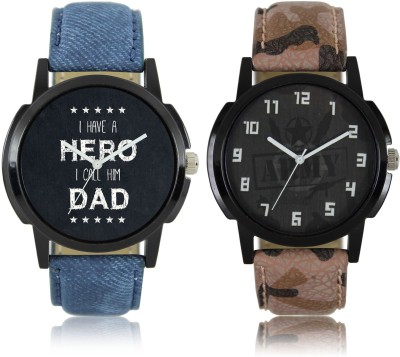 LOREM W06-3-7 New Stylish Best Designer Combo Hand Watch  - For Men   Watches  (LOREM)