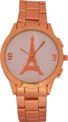 Merchanteshop Rose Gold Eiffel Tower Design Watch  - For Women   Watches  (Merchanteshop)