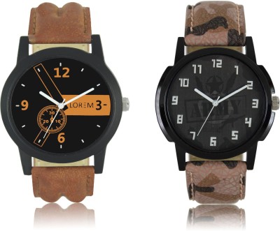 LOREM W06-1-3 New Stylish Best Designer Combo Hand Watch  - For Men   Watches  (LOREM)