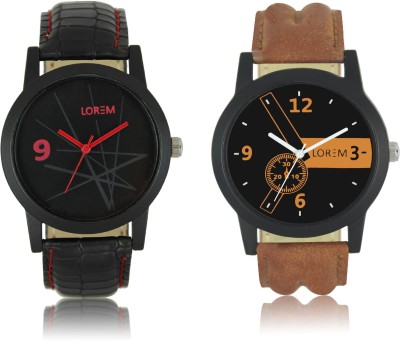 LOREM W06-1-8 New Stylish Best Designer Combo Hand Watch  - For Men   Watches  (LOREM)