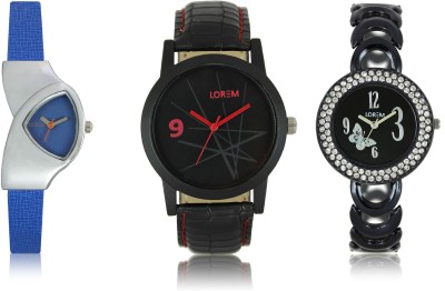 LOREM W06-8-201-208 New Stylish Best Designer Combo Hand Watch  - For Men & Women   Watches  (LOREM)
