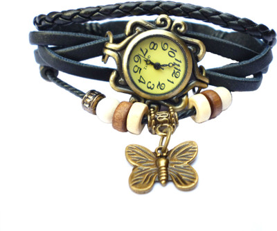 

Amezia Vintage Visra Butterfly Charm Bracelet Watch Watch - For Girls
