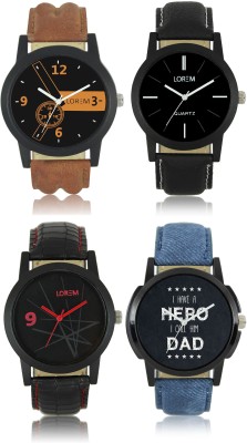 LOREM W06-1-5-7-8 New Stylish Best Designer Combo Hand Watch  - For Men   Watches  (LOREM)