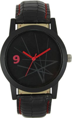 keepkart Lorem 008 Black Stylish Analouge Watch Watch  - For Boys   Watches  (Keepkart)