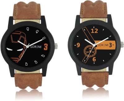 LOREM W06-1-4 New Stylish Best Designer Combo Hand Watch  - For Men   Watches  (LOREM)