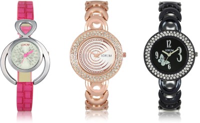 LOREM W06-201-202-205 New Stylish Best Designer Combo Hand Watch  - For Women   Watches  (LOREM)