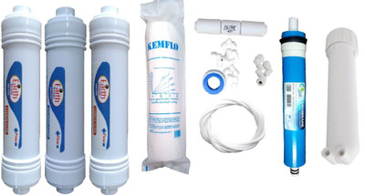 

Earth Ro System Earthrosystem 1 Year earth75 gpd membrane and RO service Kit with Inline set Solid Filter Cartridge(0.001, Pack of 10)