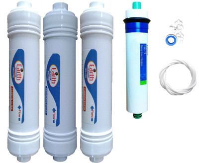 

Shopping Store 1 Year RO service Kit with tlc membrane and Inline set Solid Filter Cartridge(0.001, Pack of 7)