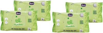 

Chicco Soft Cleansing baby Wipes 72pcs (4 Pkt)(4 Pieces)