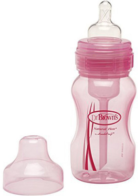 

Dr. Brown's Dr Brown's Natural Flow Wide Neck Pink Bottle - 240 ml(Pink)