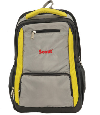 

Scout Polyester 15 L Backpack(Yellow, Grey)