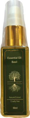 

Roots & Above Pure Natural Basil Essential Oil For Body Care Treatment(50 ml)