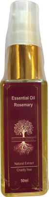 

Roots & Above Pure Natural Rosemary Essential Oil For Skin And Hair Care Treatment(50 ml)