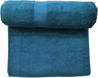 

Bombay Dyeing Cotton 600 GSM Bath Towel(Blue), Blues grey