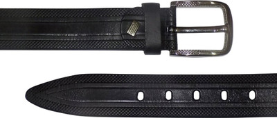 

Style 98 Men Formal, Casual, Party Black Genuine Leather Belt