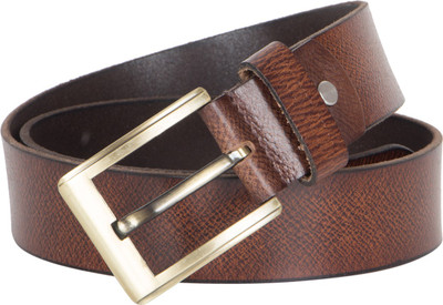 

Tony Brown Men Casual Brown Genuine Leather Belt