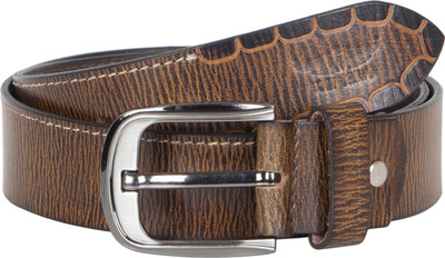 

Tony Brown Men Casual Brown Genuine Leather Belt