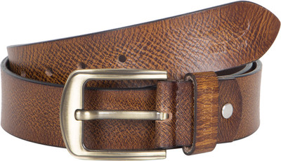 

Tony Brown Men Casual Brown Genuine Leather Belt