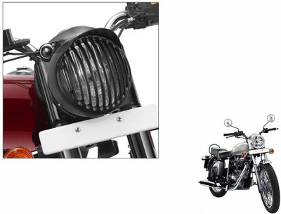 

Speedwav Cap Design Bike Headlight Grill(Black)