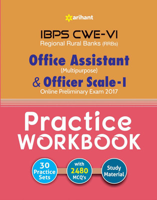 IBPS RRBs Office Assistant and Officer Scale-I Practice Workbook  - 30 Practice Sets with 2480 MCQ's Study Material(English, Paperback, Arihant Experts)