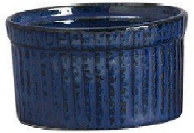 

caffeine Dessert Ramekin Bowl in Blue Ferrous (1 pc) Ceramic Bowl(Blue, Pack of 1)