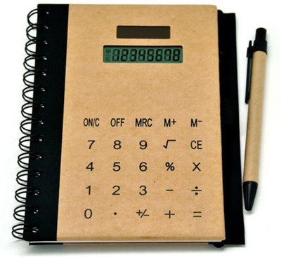 

EZ Life Calculator Diary and Planner - Black Basic Calculator(8 Digit)
