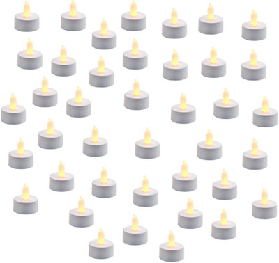 

Home Shop Retails LED Tea Light Candles(Pack of 40) Candle(Yellow, Pack of 40)