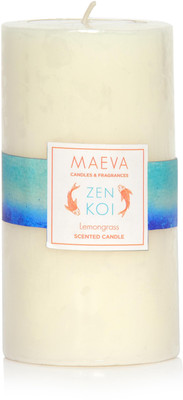

MAEVA SPA PILLAR 3X6 Candle(White, Pack of 1)