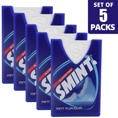 

Smint Sugarfree Micro mint, 32 pieces/ pack, Mint Mouth Freshener(Pack of 5)