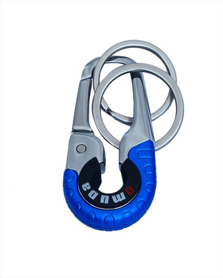 

JOSHISNEST DOUBLE LOCK METALLIC Locking Key Chain(Silver)