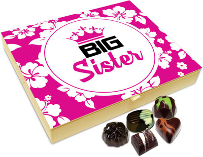 

Chocholik Rakhi Gift Box - You Are Queen Of A Sister Chocolate Box For Brother / Sister - 20pc Truffles(240 g)