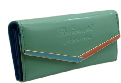 

Trendy Casual Green Clutch