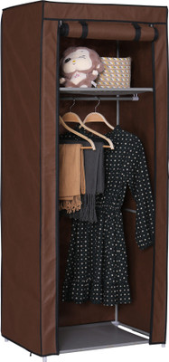 

Auspicious Home Carbon Steel Collapsible Wardrobe(Finish Color - Brown)