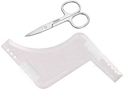 

Kabello Beard Comb & Scissors For Men(Set of 2)