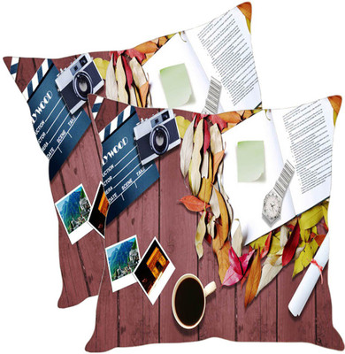 

Sleep Nature's Printed Cushions Cover(Pack of 2, 30.63 cm*30.63 cm, Multicolor)