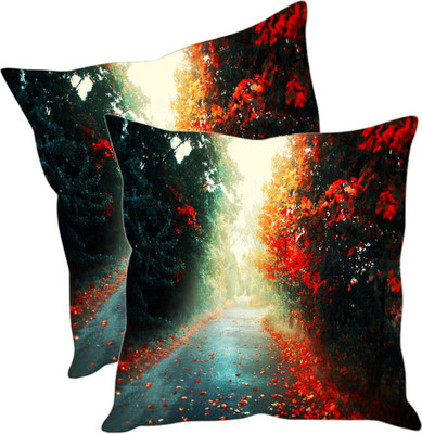 

Sleep Nature's Printed Cushions Cover(Pack of 2, 40.63 cm*40.63 cm, Multicolor)