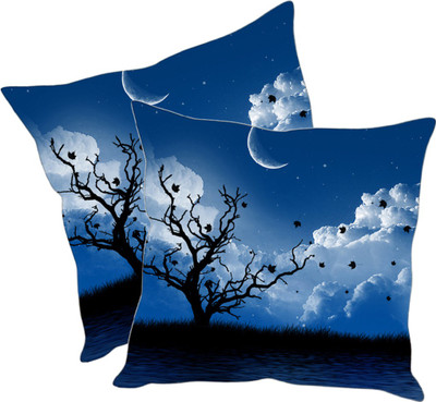 

Sleep Nature's Printed Cushions Cover(Pack of 2, 40.63 cm*40.63 cm, Multicolor)