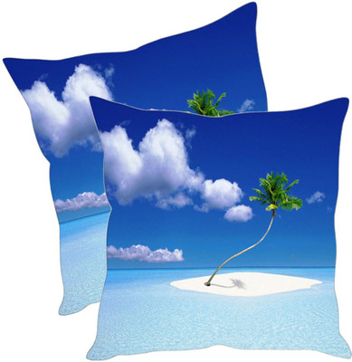 

Sleep Nature's Printed Cushions Cover(Pack of 2, 40.63 cm*40.63 cm, Multicolor)