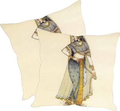 

Sleep Nature's Printed Cushions Cover(Pack of 2, 40.63 cm*40.63 cm, Multicolor)