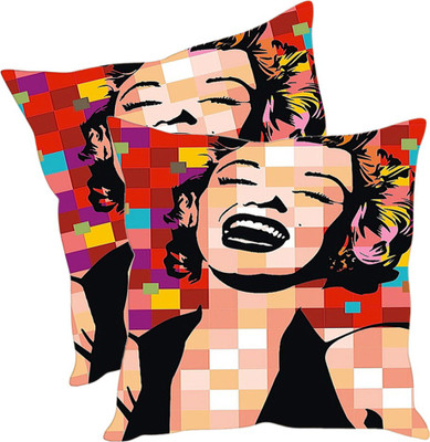 

Sleep Nature's Printed Cushions Cover(Pack of 2, 30.63 cm*30.63 cm, Multicolor)