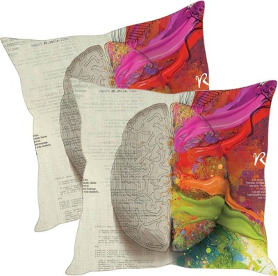 

Sleep Nature's Printed Cushions Cover(Pack of 2, 30.63 cm*30.63 cm, Multicolor)