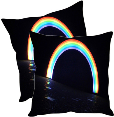 

Sleep Nature's Printed Cushions Cover(Pack of 2, 30.63 cm*30.63 cm, Multicolor)